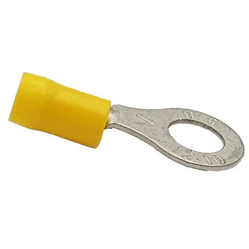 TERMINAL YEL EYE 8MM, 50 pack
