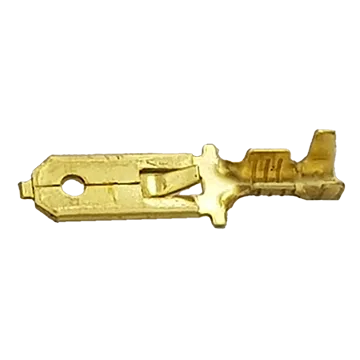 TERMINAL BRASS ML SPSPADE CLIP 50PK, 50 pack