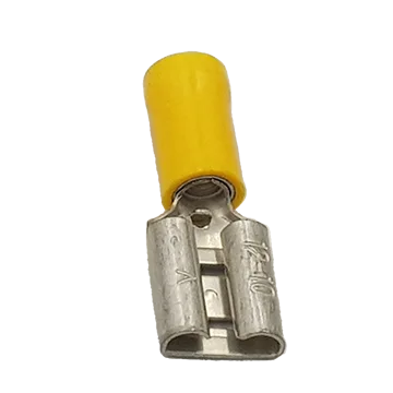 TERMINAL YEL SPADE FEMALE LE FEMALE L, 50 pack
