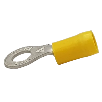 TERMINAL YEL EYE 6MM, 50 pack
