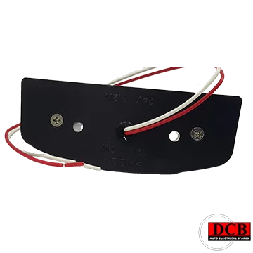 N/PLATE LAMP LED BLK