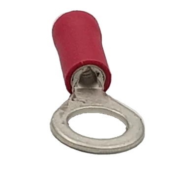 TERMINAL RED EYE 6MM6MM, 50 pack