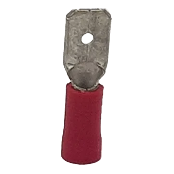TERMINAL RED SPADE MALE MED, 50 pack